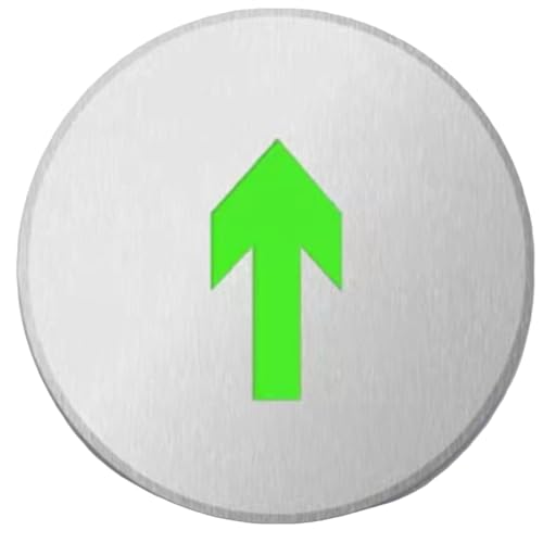 Uxsjakjsd Leuchtendes Schild Aus Edelstahl, Beleuchtete Notfallsimulation, Girlanden-Dekorschilder