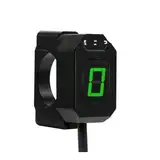 Ganganzeige Motorrad Universal Motorrad Digital Ganganzeige LED-Anzeige Schalthebel Magnet Ganganzeige Halter