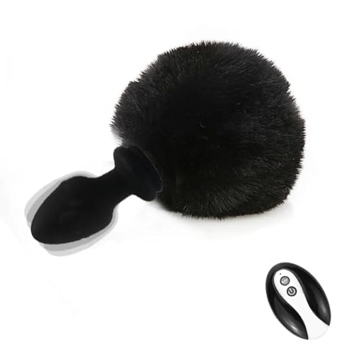 Analer Buttplug APP Vibrierender Silicagel Analplug Fuchsschwanz Cosplay Werkzeuge Plüsch Sexspielzeug Erotikspiele Erotikwaren Für Frauen Paar