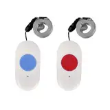 LIOTOIN Notrufknopf für Senioren Notruf Kabellos Notfallknopf Hausnotruf für Senioren 2 Sender (Funktioniert nur in Verbindung mit einem Liotoin Empfänger) Ohne Empfänger …