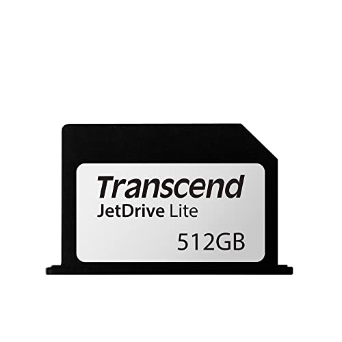 Transcend 512 GB JetDrive Lite extra Speicher-Erweiterungskarte für MacBook Pro MacBook Pro 14" & 16" 2021 / MacBook Pro (Retina) 13" Ende 2012 - Anfang 2015