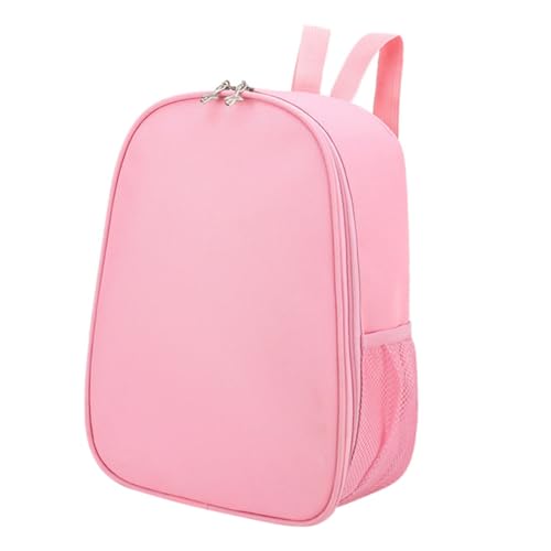 TOGEVAL Tanztasche School Bag schul Tasche Ballettrucksack Backpack Schoolbag personalisierte Balletttasche Kleidersack Schultasche für Kinder Rucksack für kleine Kinder Nylon Rosa