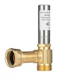 Gdfnmogo 2 Stück Winkel-Wasserhammer-Arrestor, 3/4 Zoll Wasserhammer-Arrestor, Edelstahl-Winkel-Typ-Wasserschlag-Arrestor zum Waschen leiser Betrieb
