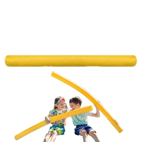 Trainingspool -Nudeln Schwimmen - schwimmender Poolnudelstab, Hohle/Feste Schaumstoffrohre, helle Bunte Wasser Sportarten Lernhilfe Accessoires für Erwachsene Kinder für Strandparty Hinterhofspiele