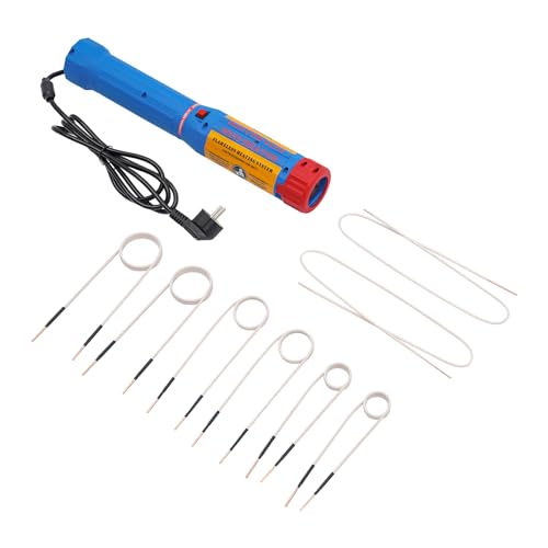 SICHENSH 1100W Magnetischer Induktionsheizgerät, Flameless Induction Heater, Induktionsheizer-Handgeräteset mit 8 Heizspulen, Schrauben Löser für Auto Schrauben Muttern Zahnrädern Riemenscheiben