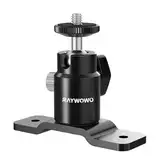 RAYWOWO T-Form verstellbare Metall-Kamera-Wandhalterung, Lautsprecher-Wandhalterung, mit 1/4“ Schraube, 5/8“ Bolzen, Innen-/Außenmontage für Kamera & Monitor & CCTV & Lautsprecher