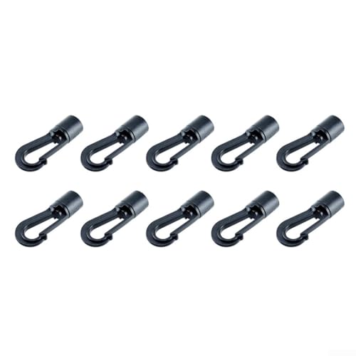Bungee-Haken-Set für 5 bis 8 mm elastische Schnur, tolle Ergänzung für Ihre Kajakausrüstung
