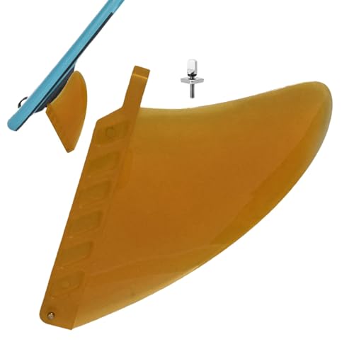 Syengery Surfen Watershed Fin, Paddle Board Fin | Biegbare Paddleboard-Surfflossen Slide Surfboard-Flossen - Verschleißfestes Stand Up Paddle Board Fin Longboard Fin Surf Zubehör