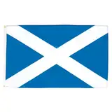 AZ FLAG - Flagge Schottland - 150x90 cm - Schottische Fahne 100% Polyester mit Messing-Ösen - 110g