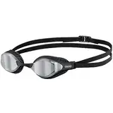 arena Airspeed Mirror Anti Beschlag Unisex Wettkampf Schwimmbrille für Erwachsene, Schwimmbrille mit Breiten Gläsern, UV-Schutz, 3 Austauschbaren Nasenstegen, Air-Seals Dichtungen
