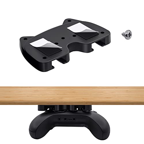 Tolesum Xbox Controller Untertisch Holder Halterung für Xbox ONE, Xbox Series X & S, Xbox 360, Game Controller Under Desk Mount Horizontaler Ständer Tisch Halter für Tisch Aufbewahrung mit Klebeband