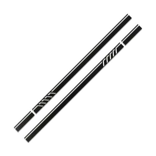 Auto Seitenrock Splitter 272cm X 10cm Universal Auto Taille Linie Aufkleber Auto Seite Vinyl Film Aufkleber Auto Zubehör Seitenschweller(Matt Black)
