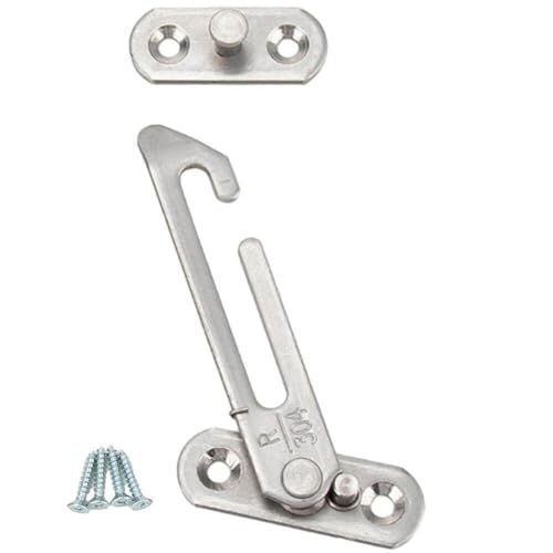 Wudaizhi Fensterhaken Verriegelt Einstellbares Hagelscheiben -Fenster -Limiter Hotel Bürogebäude High Children's Safety Lock Protector