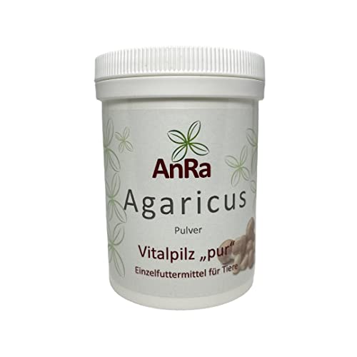 AnRa Agaricus blazei Murrill Pulver - 100 Gramm - Homöopathie für Ihr Tier - Ideal für Hunde, Katzen und Pferde