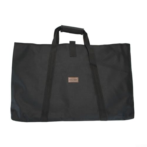 Robuste 600D Oxford Falttisch-Aufbewahrungstasche | wasserdichter Campingausrüstungsschutz mit Anti-Strangulationsgriff (60 x 40 cm, schwarz)