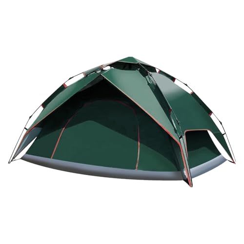 Campingzelt, automatisches Instant Pop up Zelt für 2-3 Personen, doppelschichtiges Wind und wasserdichtes Zelt, Übernachtungszelt geeignet für Wanderungen und Familienreise
