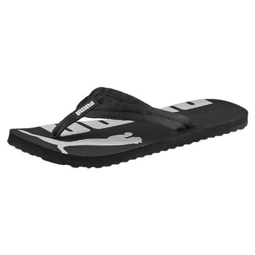 PUMA Unisex Epic Flip v2 Zehentrenner, Black-White, 35.5 EU