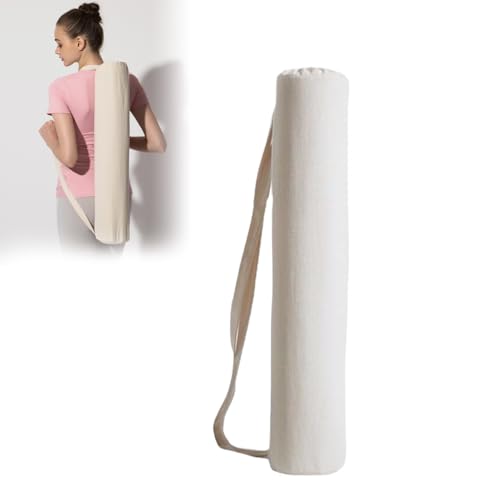Doukesh Yogamatte Tasche Yoga Tasche Yogamattentasche Yogatasche Damen mit Kordelzug Yoga Rucksack Multifunktionale Leicht Sporttasche für Pilates Fitness Sport Matten 17 * 17 * 74CM