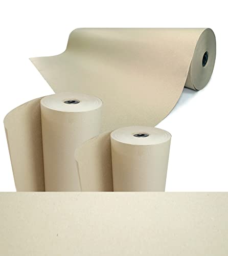 verpacking Schrenzpapier auf Rolle 80 g/m² 100 cm x 250 m Verpackungsmaterial Packpapier Füllmaterial Polsterpapier Einwickelpapier Verpackungsfüllstoff (1 Rolle)