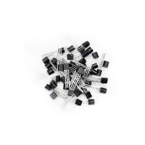 Innfeeltech 50 Pcs BJT Power Transistors Werte 2N3906 PNP Power Universal Transistors