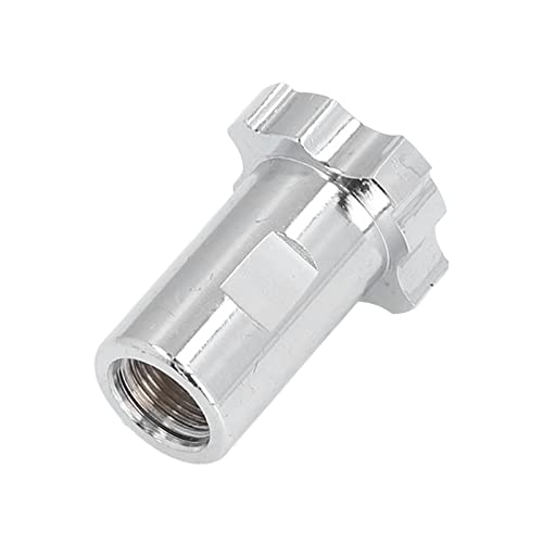 Omabeta Sprühbecher-Anschluss Edelstahl Einweg-Topfanschluss Airbrush-Adapter Gießkannenanschluss Spray Airbrush-Zubehör für Den Hausgarten(Innengewinde M14x1mm)