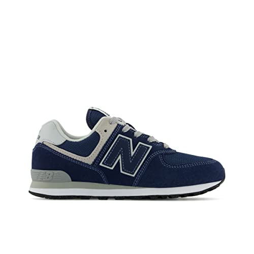 New Balance Jungen 574 Sneaker, Navy Dark, 37.5 EU