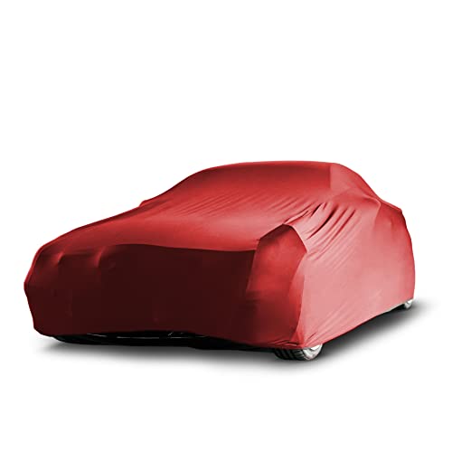 MY CARCOVER® Autoabdeckung Indoor passend für Maserati Quattroporte V Bj 2004-2022 Stufenheck Autoplane Premium Indoor Plane Oldtimer formanpassend atmungsaktiv aus Stoff