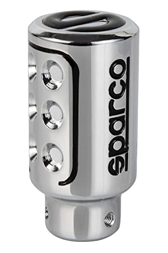 Sparco Manueller Schaltknauf Racing Chrom Universal