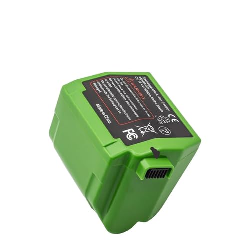 Zhyepou 14,4 V, 5200 mAh. Kompatibel mit iRobot Roomba S9+ 9550/S9 9150 Kehrroboter-Staubsaugerserie. 74,88 Wh Ersatz-Lithium-Ionen-Akkuteile