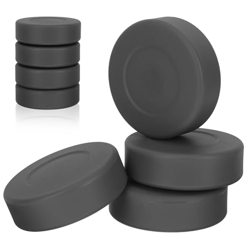 Verbessern Sie Ihr Hockeytraining mit LIOOBO 4PCS Gummihockey Pucks - Perfekte Übungsvorräte für Eishockey