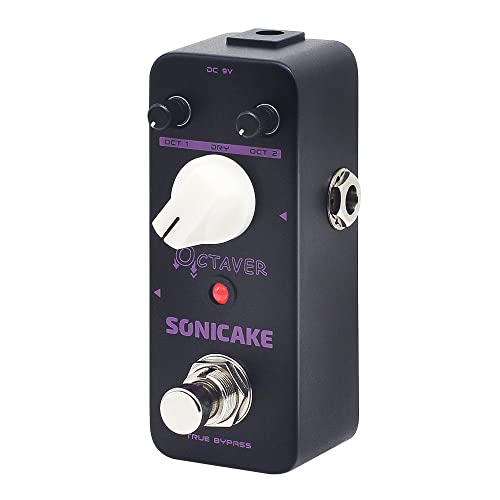 SONICAKE Analog Classic Octave Gitarre Bass Effektpedal Octaver