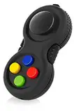 Classic Controller Game Pad Fidget Fokus Spielzeug Mit 8-fidget Funktionen Und Lanyard Für Streßvermindernde