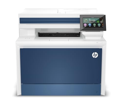 HP Color LaserJet Pro MFP 4302fdw Multifunktions-Farblaserdrucker, Automatischer beidseitiger Druck, Wi-Fi, Fax, Hohe Druckgeschwindigkeit, Bis zu 50.000 S./Monat, HP Wolf Pro Security
