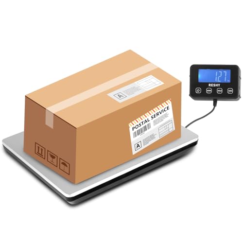 QWORK® Portowaage 440 lbs / 200 kg, Paketwaage, kofferwaage, Batterien nicht enthalten, für Unternehmen, Gepäck, Büro