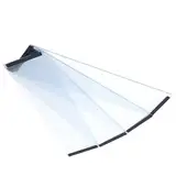Vogelkäfiglaffel - 4 Pack Food -Streuschutz, Messprävention Liner | Acryl -Samenfänger -Schild für Sittiche, Wellensittich, Kanarische Gehäuse, Eichhörnchen -Proof -Rock -Wrap für Vogelkäfigzubehör