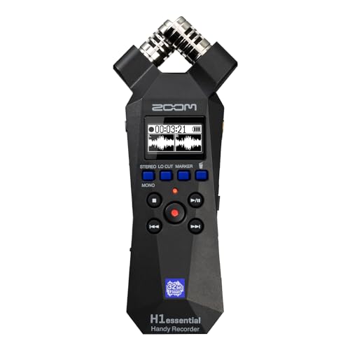 Zoom H1essential 32-Bit Handy Recorder, schwarz