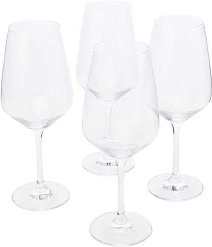 Villeroy & Boch vivo by Group - Voice Basic Rotweinglas-Set, 4-TLG., 497 ml, Kristallglas, klar, spülmaschinenfest