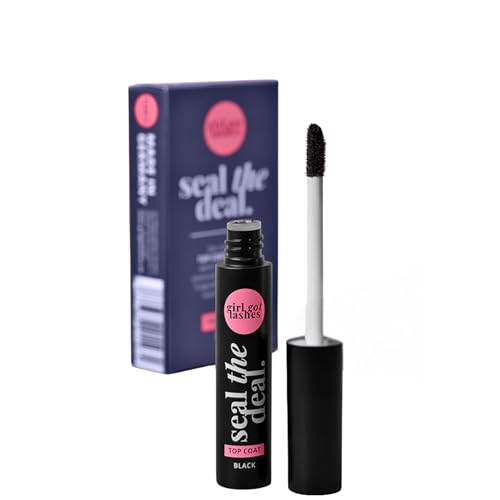 GirlGotLashes Seal the deal - Topcoat schwarz für besonders gute Haltbarkeit deiner Wimpernextensions MADE IN GERMANY