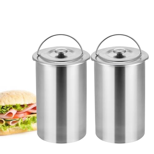 iFutniew Schinkenmacher Edelstahl für die Herstellung von Schinken Fleisch Maker Hausgemachte Mittagessen Fleischbereiter mit Thermometer