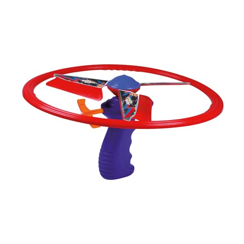 Günther Flugspiele 1646 - Propeller Spielzeug Power Spin, ca. Ø 26,5 cm, fliegender Rotor mit Boomerang-Effekt, für Kinder ab 6 Jahren, inkl. Schnellstarter