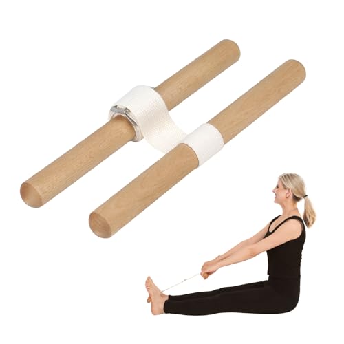 Zyloqj – Das innovative Stretchinggerät für Flexibilität, Schmerzlinderung und mehr Beweglichkeit. Perfekt für Anfänger und Fortgeschrittene. Einfach zu bedienen mit ergonomischen Holzgriffen für eine
