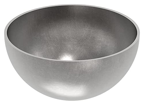 Stahl-Halbhohlkugel ø 100mm, glatt, Wandstärke 2.0mm-2.5mm, ohne Bohrung