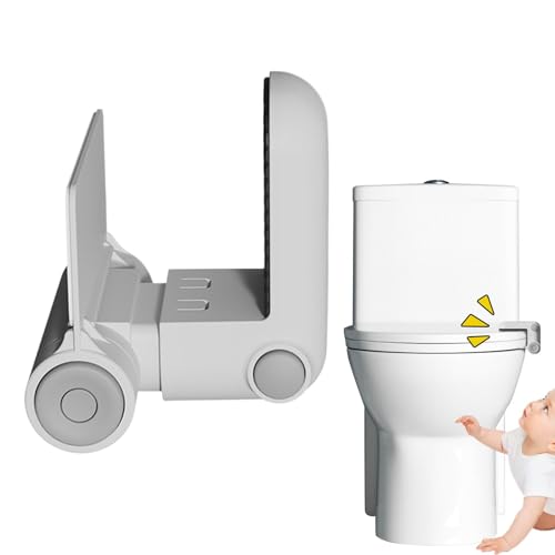 Toiletten-Sicherheitsschloss Baby, Toilettenschloss Kindersicherung, Toiletten-Sicherheitsschloss für Toilettendeckel, Toilettenverschlüsse, Baby-Sicherheitsprodukte, passend für die meisten Toiletten