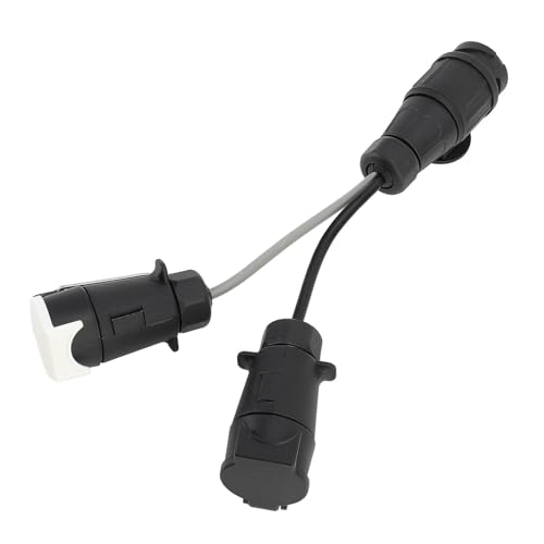 Anhänger-Verlängerungskabel, 13-polig auf 7-poliger Doppelstecker, Anhängerkupplung, 12 V, EU-Stil, Anhängerkupplung, Adapter, Verlängerungskabel, Konvertierungsstecker