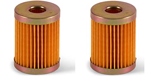 2x Ersatzfilter für Messing Kraftstofffilter Brass Fuel Filter Benzin Kraftstoff Benzinfilter Ersatzteil Boot Außenborder Kartusche