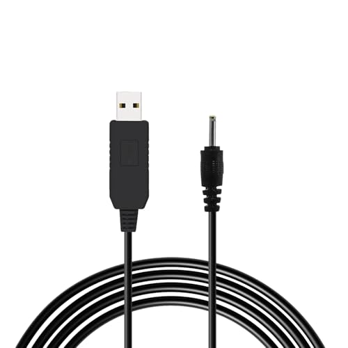 Ladekabel für Braun MGK3321 Trimmer, 5V auf 2.3V Ersatzkabel Kabel Zubehör kompatibel mit Braun 6-in-1 All-in-One Trimmer MGK3321, MGK3335, MGK3010, MGK3020, BT3020, BT3021, BT3410, BT3421 Ladegerät