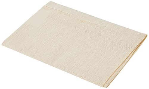 Vervaco Kissenrücken mit Reissverschluss, Baumwolle, Beige, 1 Stück (1er Pack)