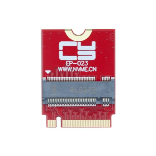 xiwai NVME M-Key 22 x 30 mm auf 22 x 80 mm NGFF-Erweiterung SSD-Konvertierungsadapterkarte für Upgrade, kompatibel mit ROG Flow X13 Gamings Laptop