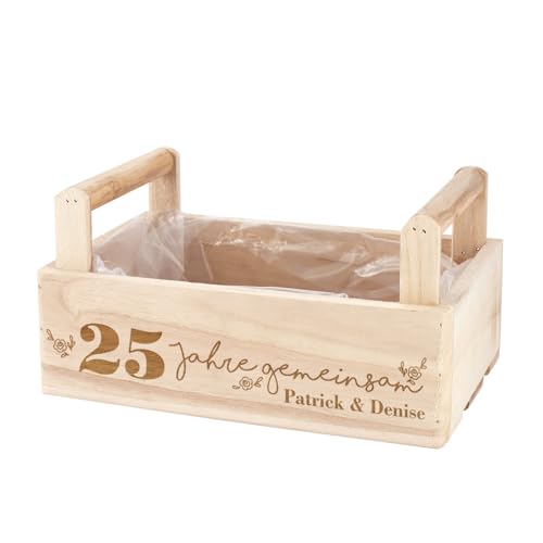 Geschenkkorb mit Gravur zum Hochzeitstag