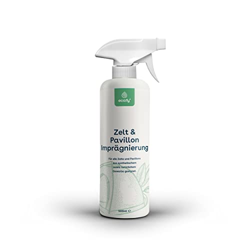 eco:fy Zelt und Pavillon Imprägnierung Imprägniermittel Imprägnierspray Imprägnierer UV-stabil Atmungsaktiv Schutz Pflege (0,5 Liter)